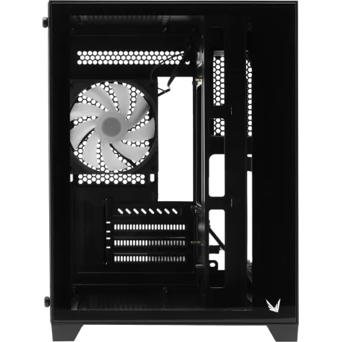 Корпус Formula Crystal Z5 TG черный без БП mATX 6x120mm 1xUSB2.0 1xUSB3.0 audio bott PSU