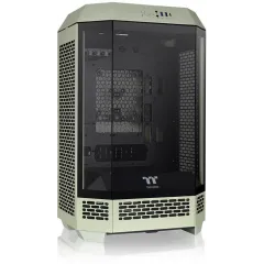 Корпус Thermaltake The Tower 300 Matcha зеленый без БП mATX 8x120mm 6x140mm 2xUSB3.0 audio bott PSU