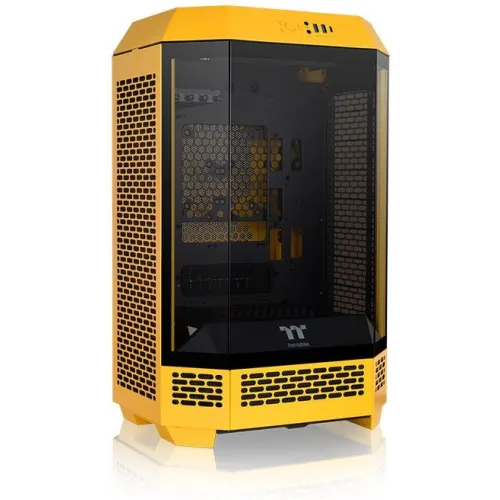 Корпус Thermaltake The Tower 300 Bumblebee желтый без БП mATX 8x120mm 6x140mm 2xUSB3.0 audio bott PSU