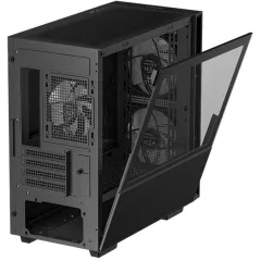 Корпус Deepcool CH360 черный без БП mATX 7x120mm 3x140mm 1xUSB3.0 audio bott PSU