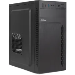 Корпус Digma DCC-MN301 черный без БП mATX 1x80mm 2x120mm 1xUSB2.0 1xUSB3.0 audio