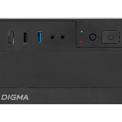 Корпус Digma DCC-MN301 черный без БП mATX 1x80mm 2x120mm 1xUSB2.0 1xUSB3.0 audio