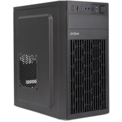 Корпус Digma DCC-MN302 черный без БП mATX 1x80mm 2x120mm 1xUSB2.0 1xUSB3.0 audio