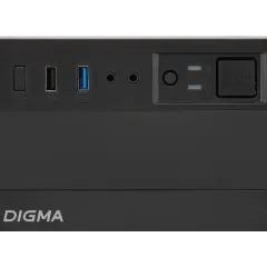 Корпус Digma DCC-MN302 черный без БП mATX 1x80mm 2x120mm 1xUSB2.0 1xUSB3.0 audio