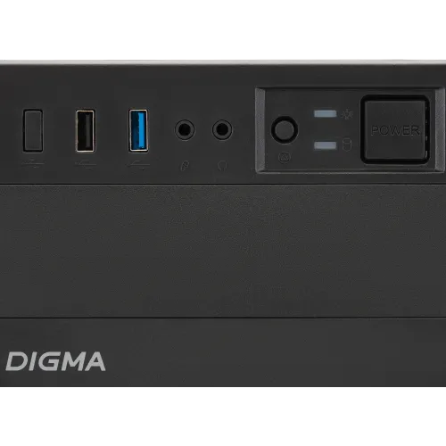 Корпус Digma DCC-MN302 черный без БП mATX 1x80mm 2x120mm 1xUSB2.0 1xUSB3.0 audio