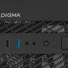 Корпус Digma DCC-MN303 черный без БП mATX 1x80mm 2x120mm 1xUSB2.0 1xUSB3.0 audio