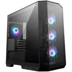 Корпус MSI MAG PANO M100R PZ черный без БП mATX 3x120mm 4x140mm 1xUSB3.1 audio CardReader AirDuct bott PSU