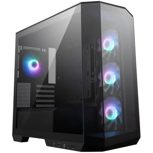 Корпус MSI MAG PANO M100R PZ черный без БП mATX 3x120mm 4x140mm 1xUSB3.1 audio CardReader AirDuct bott PSU