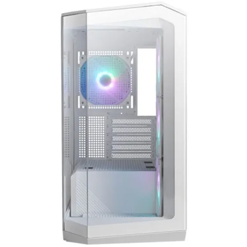 Корпус MSI MAG Pano M100R PZ белый без БП mATX 3x120mm 4x140mm 1xUSB3.1 audio CardReader AirDuct bott PSU