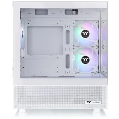 Корпус Thermaltake View 170 TG ARGB белый без БП mATX 5x120mm 2x140mm 1x200mm 2xUSB3.0 audio bott PSU