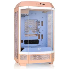 Корпус Thermaltake The Tower 300 Peach Fuzz розовый без БП mATX 8x120mm 6x140mm 2xUSB3.0 audio bott PSU