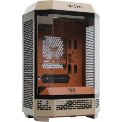Корпус Thermaltake The Tower 300 Gravel Send коричневый без БП mATX 8x120mm 6x140mm 2xUSB3.0 audio bott PSU