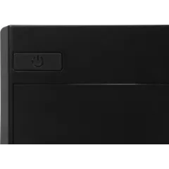 Корпус LinkWorld VC-13M071 М0 черный без БП mATX 1x80mm 1x120mm 2xUSB2.0 audio