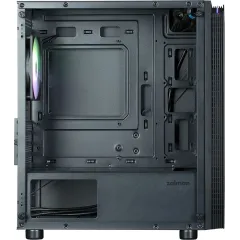 Корпус Zalman ZM-T4 Plus черный без БП mATX 6x120mm 1x140mm 1xUSB2.0 2xUSB3.0 audio bott PSU