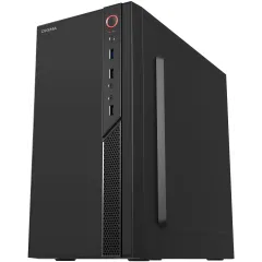 Корпус Digma DCC-MN306 черный без БП mATX 1x80mm 1x92mm 2x120mm 2xUSB2.0 1xUSB3.0 audio