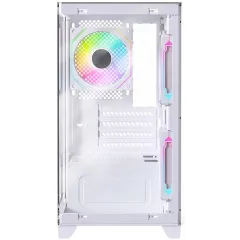 Корпус Bloody BD-CC103F белый без БП mATX 7x120mm 1xUSB2.0 1xUSB3.0 audio bott PSU