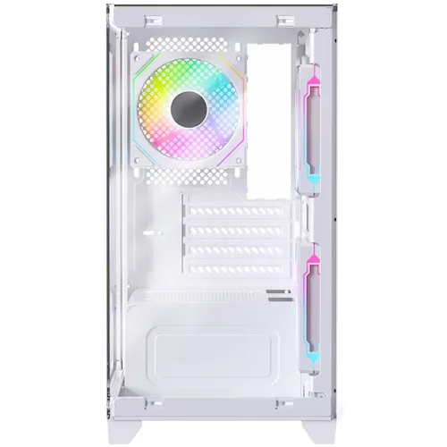 Корпус Bloody BD-CC103F белый без БП mATX 7x120mm 1xUSB2.0 1xUSB3.0 audio bott PSU