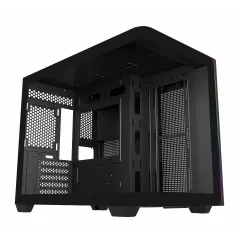 Корпус Bloody BD-CC112 черный без БП mATX 9x120mm 2xUSB3.0 audio bott PSU