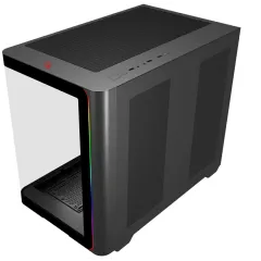 Корпус Bloody BD-CC112 черный без БП mATX 9x120mm 2xUSB3.0 audio bott PSU