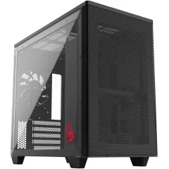 Корпус Bloody BD-CC117F черный без БП mATX 5x120mm 1xUSB2.0 1xUSB3.0 audio bott PSU