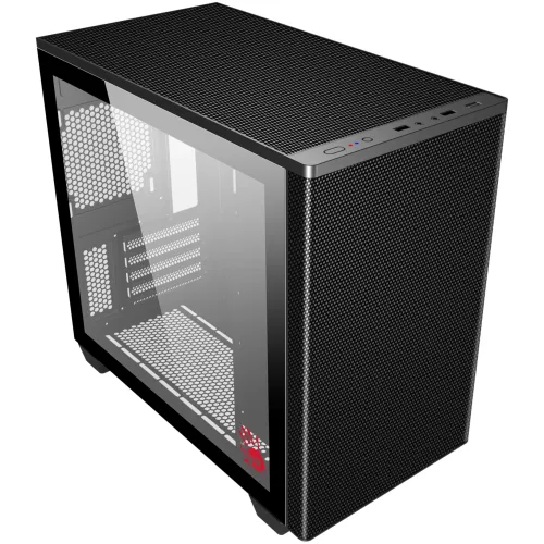 Корпус Bloody BD-CC117F черный без БП mATX 5x120mm 1xUSB2.0 1xUSB3.0 audio bott PSU