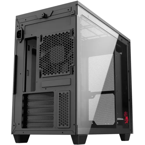 Корпус Bloody BD-CC117F черный без БП mATX 5x120mm 1xUSB2.0 1xUSB3.0 audio bott PSU