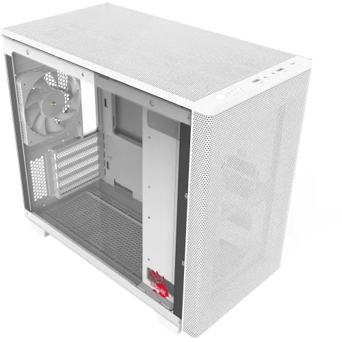 Корпус Bloody BD-CC117F белый без БП mATX 5x120mm 1xUSB2.0 1xUSB3.0 audio bott PSU