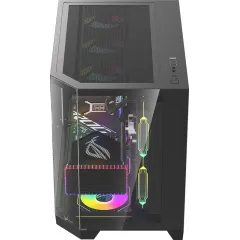 Корпус Formula Crystal Z6M Floe черный без БП mATX 4x120mm 2xUSB3.0 audio bott PSU