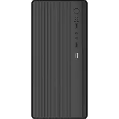 Корпус Accord ACC-M258-01B черный без БП mATX 1x80mm 2xUSB2.0 audio