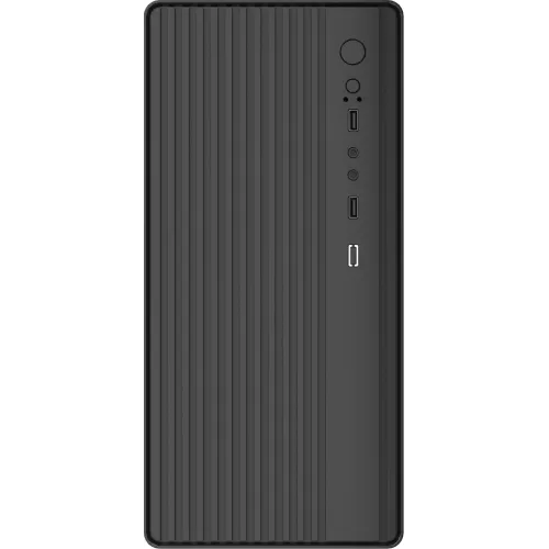 Корпус Accord ACC-M258-01B черный без БП mATX 1x80mm 2xUSB2.0 audio