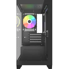 Корпус Accord ACC-350-02B черный без БП mATX 7x120mm 1xUSB2.0 1xUSB3.0 audio bott PSU