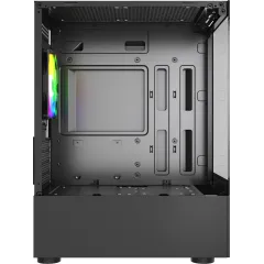 Корпус Accord ACC-285-02B черный без БП mATX 5x120mm 1xUSB2.0 1xUSB3.0 audio