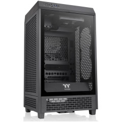 Корпус Thermaltake The Tower 200 черный без БП miniITX 6x120mm 4x140mm 2xUSB3.0 audio bott PSU