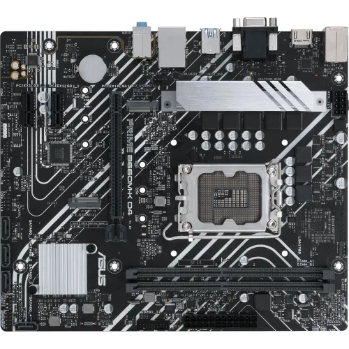 Материнская плата Asus PRIME B660M-K D4 Soc-1700 Intel B660 2xDDR4 mATX AC`97 8ch(7.1) GbLAN RAID+VGA+HDMI
