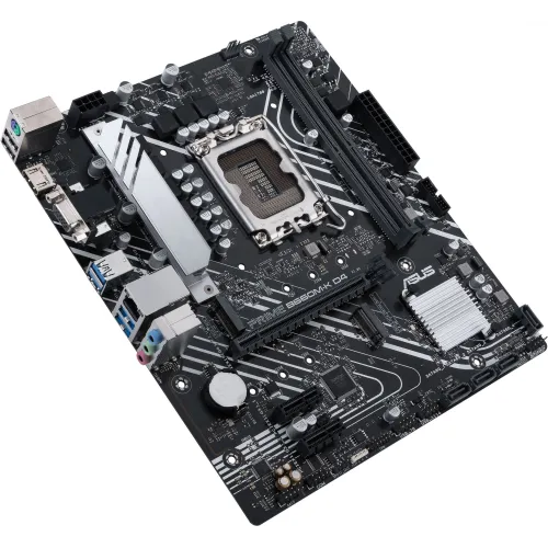 Материнская плата Asus PRIME B660M-K D4 Soc-1700 Intel B660 2xDDR4 mATX AC`97 8ch(7.1) GbLAN RAID+VGA+HDMI