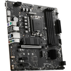 Материнская плата MSI PRO B760M-P Soc-1700 Intel B760 4xDDR5 mATX AC`97 8ch(7.1) GbLAN+VGA+HDMI+DP