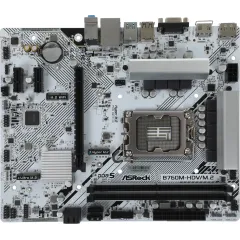 Материнская плата Asrock B760M-HDV/M.2 Soc-1700 Intel B760 2xDDR5 mATX AC`97 8ch(7.1) 2.5Gg RAID+VGA+HDMI+DP