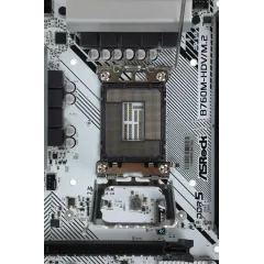 Материнская плата Asrock B760M-HDV/M.2 Soc-1700 Intel B760 2xDDR5 mATX AC`97 8ch(7.1) 2.5Gg RAID+VGA+HDMI+DP