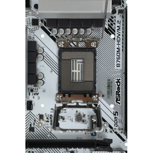 Материнская плата Asrock B760M-HDV/M.2 Soc-1700 Intel B760 2xDDR5 mATX AC`97 8ch(7.1) 2.5Gg RAID+VGA+HDMI+DP