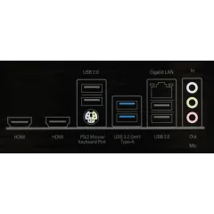Материнская плата Asrock H610M-H2/M.2 D5 Soc-1700 Intel H610 2xDDR5 mATX AC`97 8ch(7.1) GbLAN+HDMI