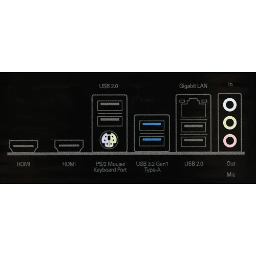 Материнская плата Asrock H610M-H2/M.2 D5 Soc-1700 Intel H610 2xDDR5 mATX AC`97 8ch(7.1) GbLAN+HDMI