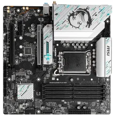 Материнская плата MSI B760M GAMING PLUS WIFI Soc-1700 Intel B760 4xDDR5 mATX AC`97 8ch(7.1) 2.5Gg+HDMI+DP