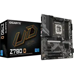 Материнская плата Gigabyte Z790 D Soc-1700 Intel Z790 4xDDR5 ATX AC`97 8ch(7.1) 2.5Gg RAID+HDMI+DP