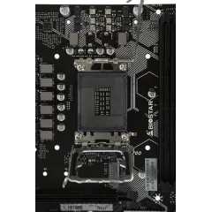 Материнская плата Biostar H610MS  Soc-1700 Intel H610 2xDDR4 mATX AC`97 8ch(7.1) GbLAN+HDMI+DP
