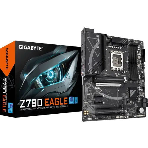 Материнская плата Gigabyte Z790 EAGLE Soc-1700 Intel Z790 4xDDR5 ATX AC`97 8ch(7.1) 2.5Gg RAID+HDMI+DP