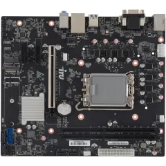 Материнская плата IRU H610M-VHD/D4M.2 Soc-1700 Intel H610 2xDDR4 mATX AC`97 6ch(5.1) GbLAN+VGA+HDMI+DP