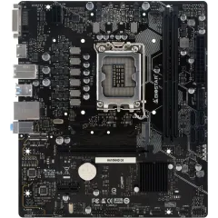 Материнская плата Biostar H610MHD D5 Soc-1700 Intel H610 2xDDR5 mATX AC`97 8ch(7.1) GbLAN+DVI+HDMI