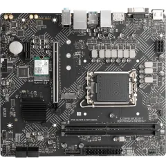 Материнская плата MSI PRO H610M-G WIFI DDR4 Soc-1700 Intel H610 2xDDR4 mATX AC`97 8ch(7.1) GbLAN+VGA+HDMI+DP