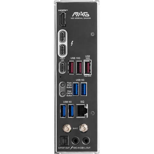 Материнская плата MSI MAG Z890 TOMAHAWK WIFI  Soc-1851 Intel Z890 4xDDR5 ATX AC`97 8ch(7.1) 5Gigabit RAID+HDMI