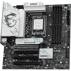Материнская плата MSI B860M GAMING PLUS WIFI Soc-1851 Intel B860 4xDDR5 mATX AC`97 8ch(7.1) 5Gigabit RAID+HDMI+DP